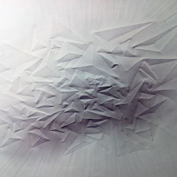 Malerei mit dem Titel "Abstraction" von Michel Estival, Original-Kunstwerk, Acryl