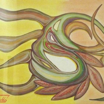 "DIANA" başlıklı Tablo Michele Tortorelli tarafından, Orijinal sanat, Zamklı boya