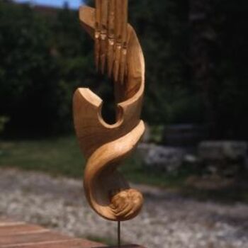 Sculpture intitulée "Orgue sur la mer" par Michel Ferre, Œuvre d'art originale