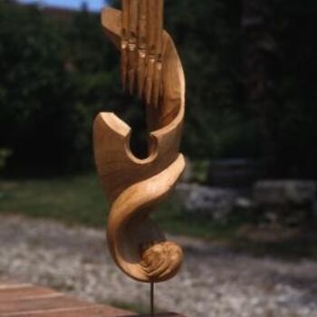 Sculpture titled "Orgue sur la mer" by Michel Ferre, Original Artwork