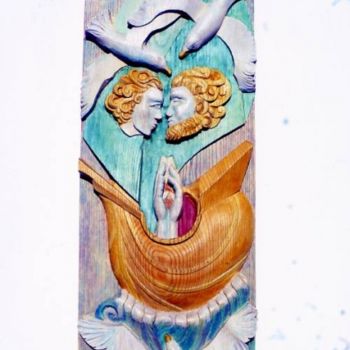 "Tristan et Yseult" başlıklı Heykel Michel Ferre tarafından, Orijinal sanat
