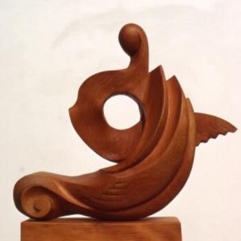 Sculpture intitulée "Ondine" par Michel Ferre, Œuvre d'art originale