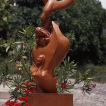 Escultura intitulada "Navire" por Michel Ferre, Obras de arte originais