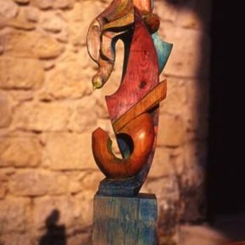 Sculpture titled "Le Vieux Marin" by Michel Ferre, Original Artwork