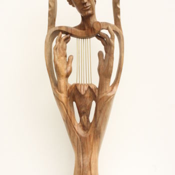 Sculpture titled "Orphée" by Michel Ferre, Original Artwork