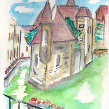 Painting titled "annecy-a2.jpg" by Michel Gay, Original Artwork
