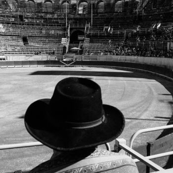 Fotografia zatytułowany „Les Arenes "Rodeo C…” autorstwa Michel Guillet, Oryginalna praca, Fotografia filmowa