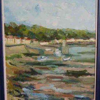 Painting titled "Ile d'Oléron" by Michel Hamelin, Original Artwork, Oil