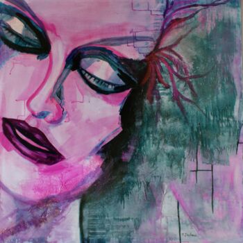 Painting titled "mannequin de vitrin…" by Michelle Dechaud, Original Artwork