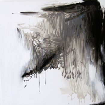 Картина под названием "Espace Chaotique 1" - Michelle Margary, Подлинное произведение искусства, Акрил