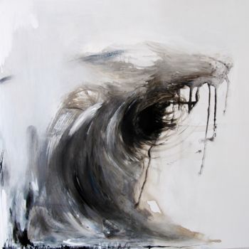 Malerei mit dem Titel "Espace Chaotique 4" von Michelle Margary, Original-Kunstwerk, Acryl
