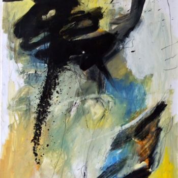 Картина под названием "Ombre Chinoise 2" - Michelle Margary, Подлинное произведение искусства, Акрил