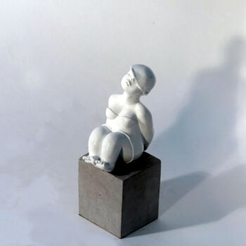 Γλυπτική με τίτλο "sculpture résine Li…" από Michelle Peyre (Mimi), Αυθεντικά έργα τέχνης, Ρητίνη