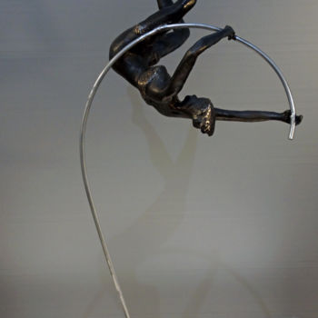 Sculpture intitulée "perche-2.jpg" par Michel Neuville, Œuvre d'art originale, Métaux