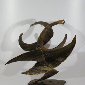 Sculpture titled "Astral" by Michel Sidobre, Original Artwork, Metals