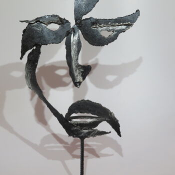 Скульптура под названием "Vincent" - Michel Sidobre, Подлинное произведение искусства, Металлы