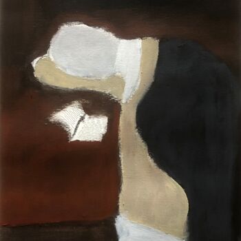 Peinture intitulée "Le petit paresseux" par Michel Teulé, Œuvre d'art originale, Acrylique