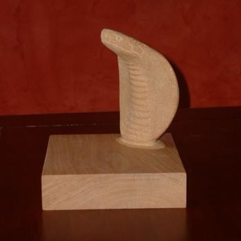 Escultura titulada "cobra" por Michel Thevenet, Obra de arte original, Piedra