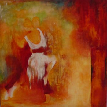 Malarstwo zatytułowany „Dansons 2” autorstwa Joelle Michenet, Oryginalna praca, Akryl