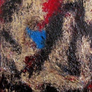 Pittura intitolato "Lacrime e Sangue" da Michele Principato Trosso, Opera d'arte originale, Olio