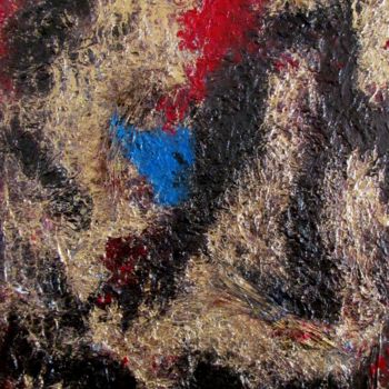 Painting titled "Lacrime e Sangue" by Michele Principato Trosso, Original Artwork, Oil