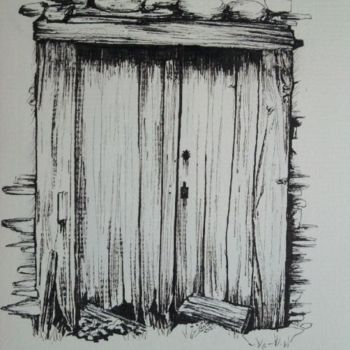 Rysunek zatytułowany „porte” autorstwa Mickael Thébault, Oryginalna praca