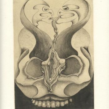 Gravures & estampes intitulée "la tauromachie" par Mictorn, Œuvre d'art originale, Gravure