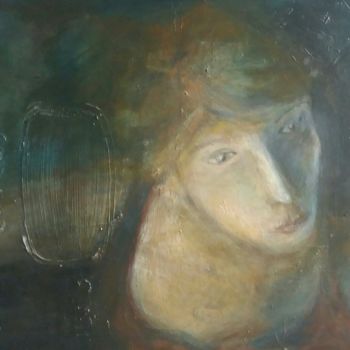 Painting titled "Alone" by Mie Gers, Original Artwork