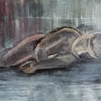 Painting titled "Sleep" by Mie Gers, Original Artwork
