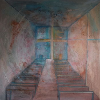Painting titled "i saw the light" by Mie Gers, Original Artwork