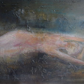 Schilderij getiteld "womanscape" door Mie Gers, Origineel Kunstwerk