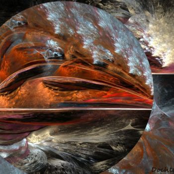Arts numériques intitulée "A hole in the sea" par Mies De Graaf, Œuvre d'art originale, Travail numérique 2D