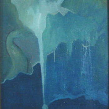 Painting titled "abstrakcja 2" by Mieczysław Burda, Original Artwork