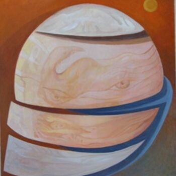 Malarstwo zatytułowany „kosmos 1” autorstwa Mieczysław Burda, Oryginalna praca