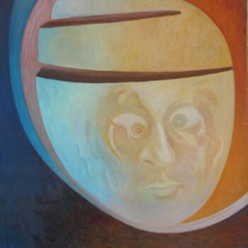 Картина под названием "kosmos2" - Mieczysław Burda, Подлинное произведение искусства