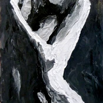 Pintura titulada "encostada.jpg" por Nas, Obra de arte original, Acrílico