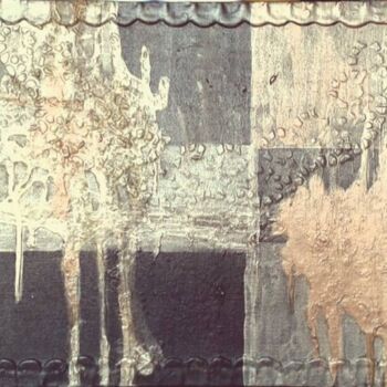 Κολάζ με τίτλο "Collage intérieur d…" από Miglena Kostova, Αυθεντικά έργα τέχνης, Βερνίκι