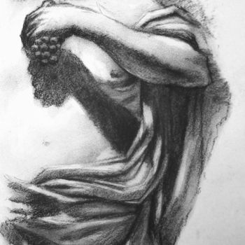Drawing titled "STUDIO CHARCOAL DET…" by Miguel Esquivel Kuello, Original Artwork, Charcoal