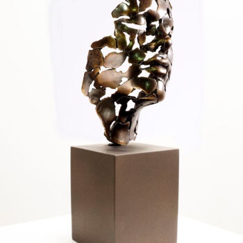 Sculpture titled "Essence of masculin…" by Miguel Guía, Original Artwork, Bronze