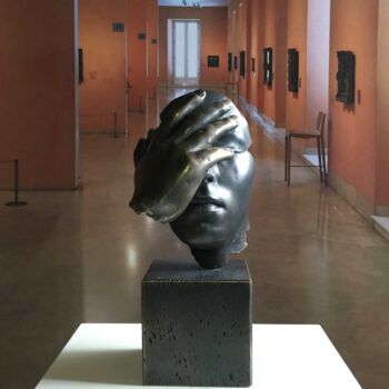 雕塑 标题为“Reflexion Bronze” 由Miguel Guía, 原创艺术品, 青铜