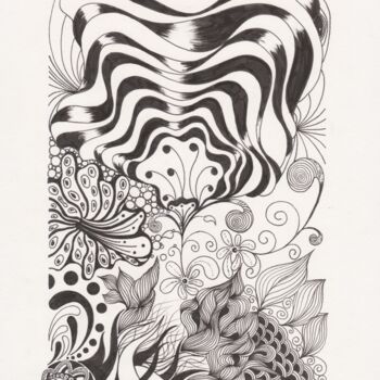 Drawing titled "Insolitum VII (invu…" by Miguel Marques, Original Artwork, Ink