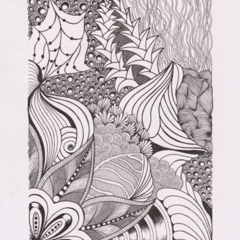 Drawing titled "Insolitum VIII (inv…" by Miguel Marques, Original Artwork, Ink