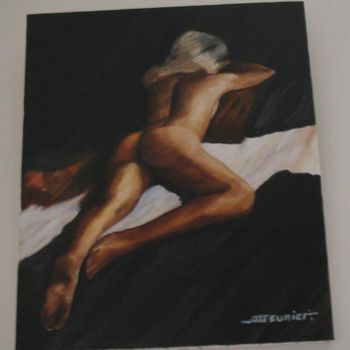 Painting titled "la-sieste.jpg" by Miguel Meunier, Original Artwork, Oil