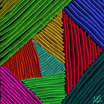 Arte digital titulada "Óleos de colores" por Miguel Sanguesa, Obra de arte original, Pintura Digital