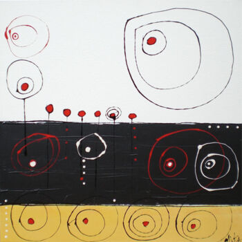 Картина под названием "17 sur 20 en matern…" - Mika, Подлинное произведение искусства