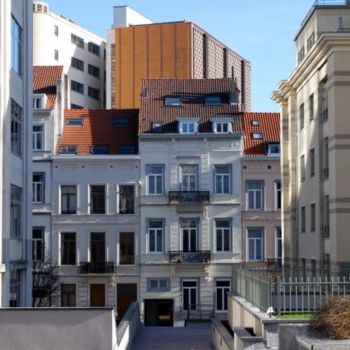 Photographie intitulée "Quartier européen,…" par Mikaël Falke, Œuvre d'art originale