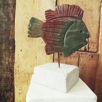 Sculpture intitulée "FISH 8" par Sergeff, Œuvre d'art originale, Autre
