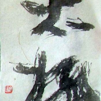 Painting titled "Chinese balance way…" by Mike Lee, Original Artwork