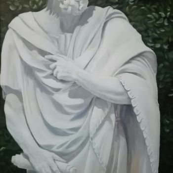 Peinture intitulée "Apollonius de Tyane" par Mikel Richard (Mik'Art), Œuvre d'art originale, Acrylique