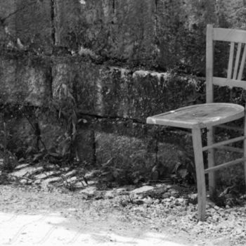 Photography titled "Retired Chair" by Mike Valeriani, Original Artwork
